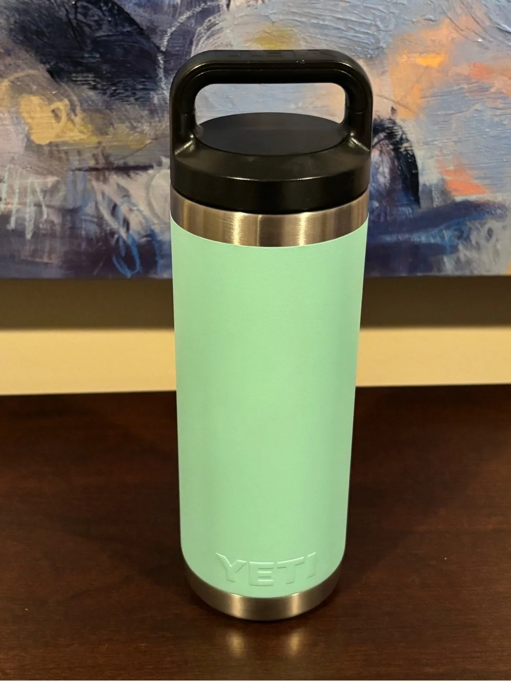YETI Rambler 18 oz Bottle Seafoam